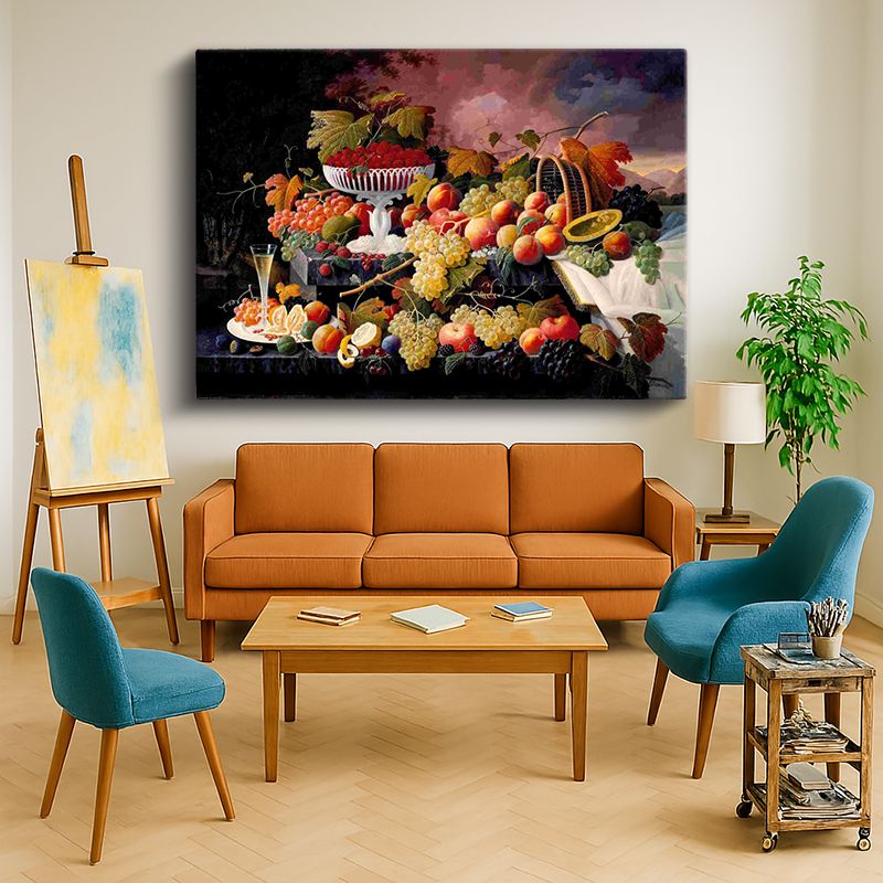 Ressam Kanvas Tablo 982